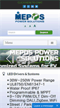 Mobile Screenshot of mepospower.com